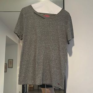 PHILANTHROPY Zander Tee Heather Grey sz M #G1